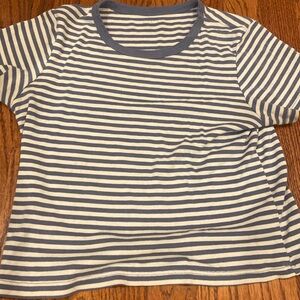 John galt striped t-shirt